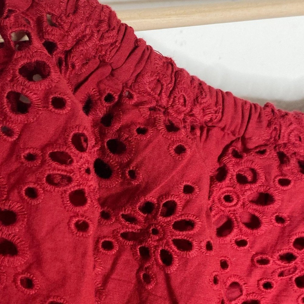 Lovers + Friends NWT Naya Jumpsuit Deep Red Elasti - Picture 16 of 16